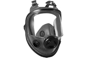 North by Honeywell 068-54001 Series 5400 Full Facepiece Respirator, Medium/Large