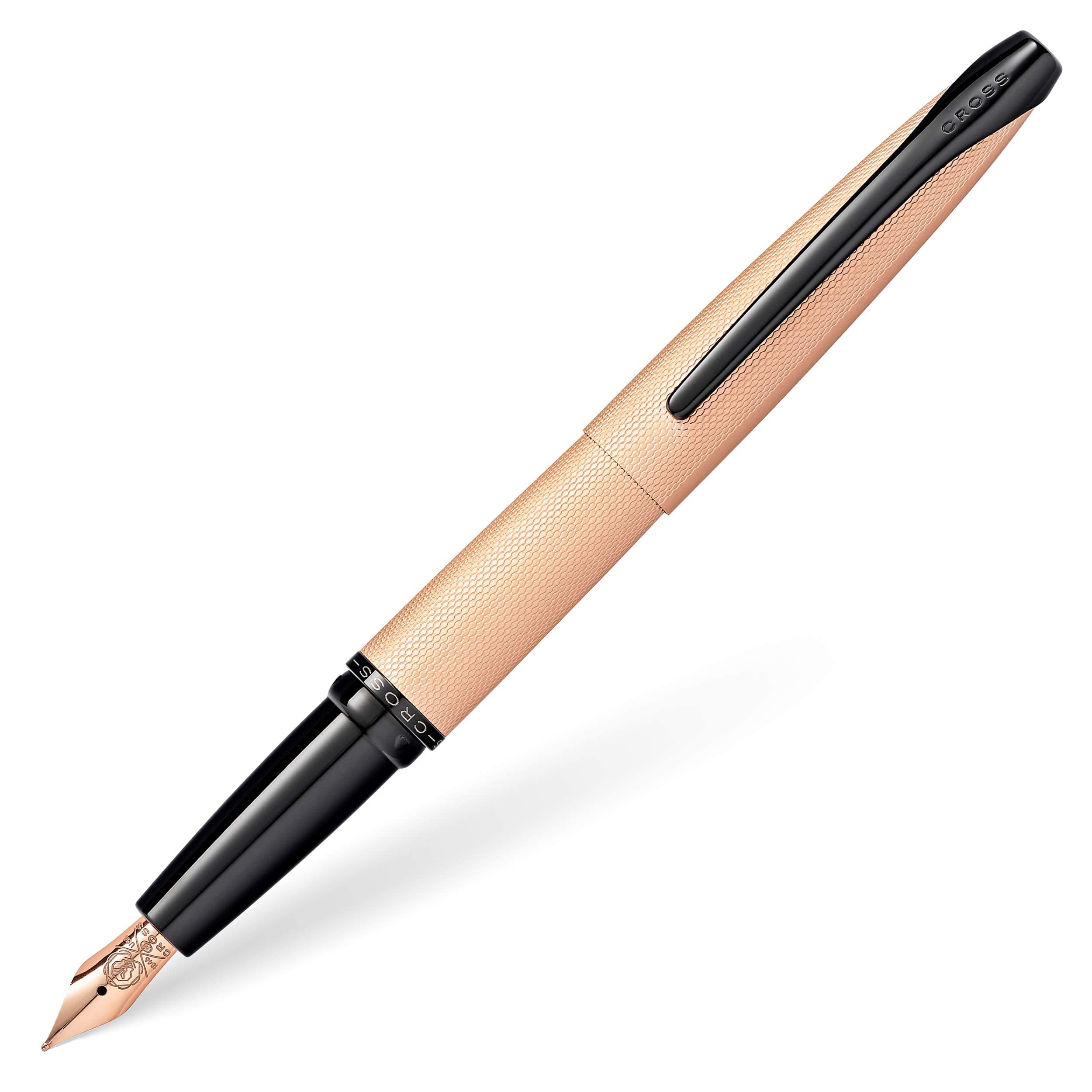 Cross ATX Rose Gold Fountain Pen with Medium NIB incl. Premium Gift Box