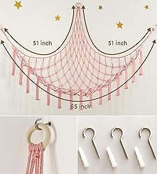 Stuffed Animal Storage Hammock or Net Corner