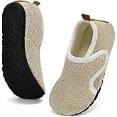 Apipi Warm Wide Slippers for Women - Easy on/off Non-Slip Comfy Slipper Shoes for Bedroom Travel, Gifts for Elderly Women