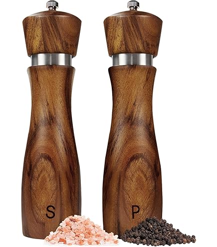 C -Ensemble De Moulin à Sel Et à Poivre En Bois,moulin à Sel Et à