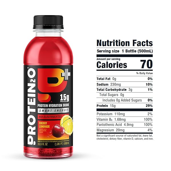 PROTEIN2O 15G WHEY PROTEIN ISOLATE INFUSED WATER PLUS CAFFEINE, SUGAR FREE ENERGY DRINK, READY TO DRINK, GLUTEN FREE, LACTOSE FREE, ENERGY VARIETY PACK, 16.9 OZ BOTTLE (12 COUNT)