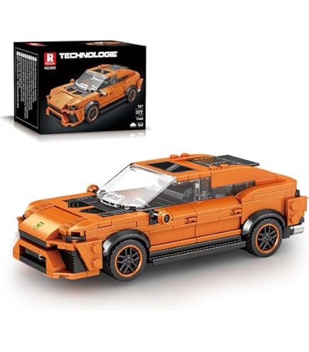 Reobrix 806 Lamborghini FKP 37 Building Blocks Set, 1:24 Scale