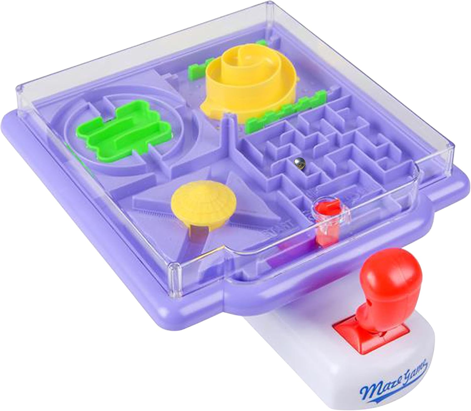 Tilt Maze Game by Gamieac, 4 in 1 Mazes with Tilting Joystick Bonus 'I'm a Gamieac