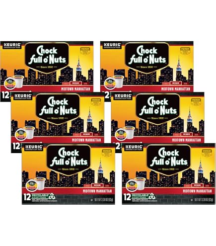 Amazon.com: Chock Full o'Nuts Original Coffee, Compatible with