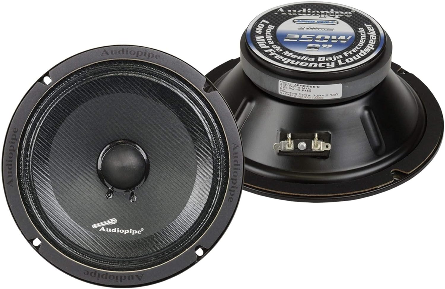 audiopipe dj speakers