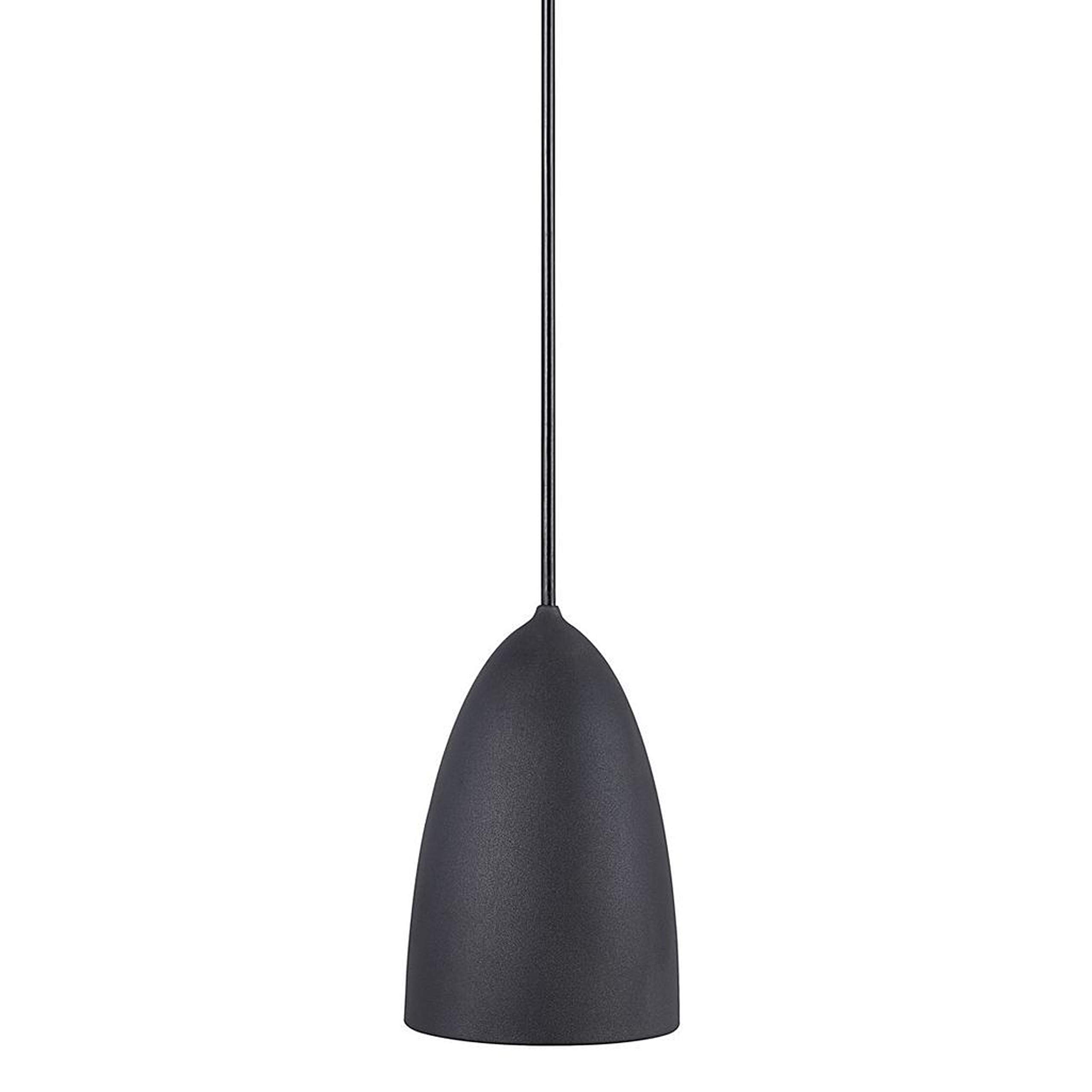 Nexus 1 Light LED Pendant Finish: Black