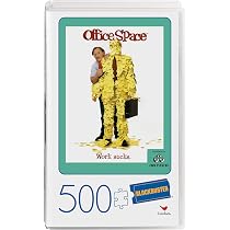 Amazon.com: Office Space Movie 500-Piece Jigsaw Puzzle in Plastic ...