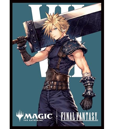 Amazon.com: Ultra PRO - Final Fantasy x Universes Beyond Cloud, Ex
