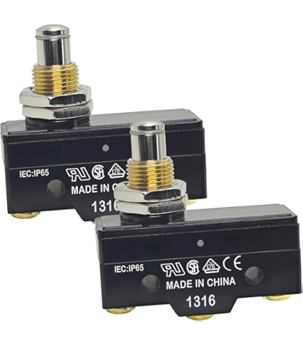 Interruptor Límite Micro SPDT TM-1307 - Montaje En Panel, 3 Terminales