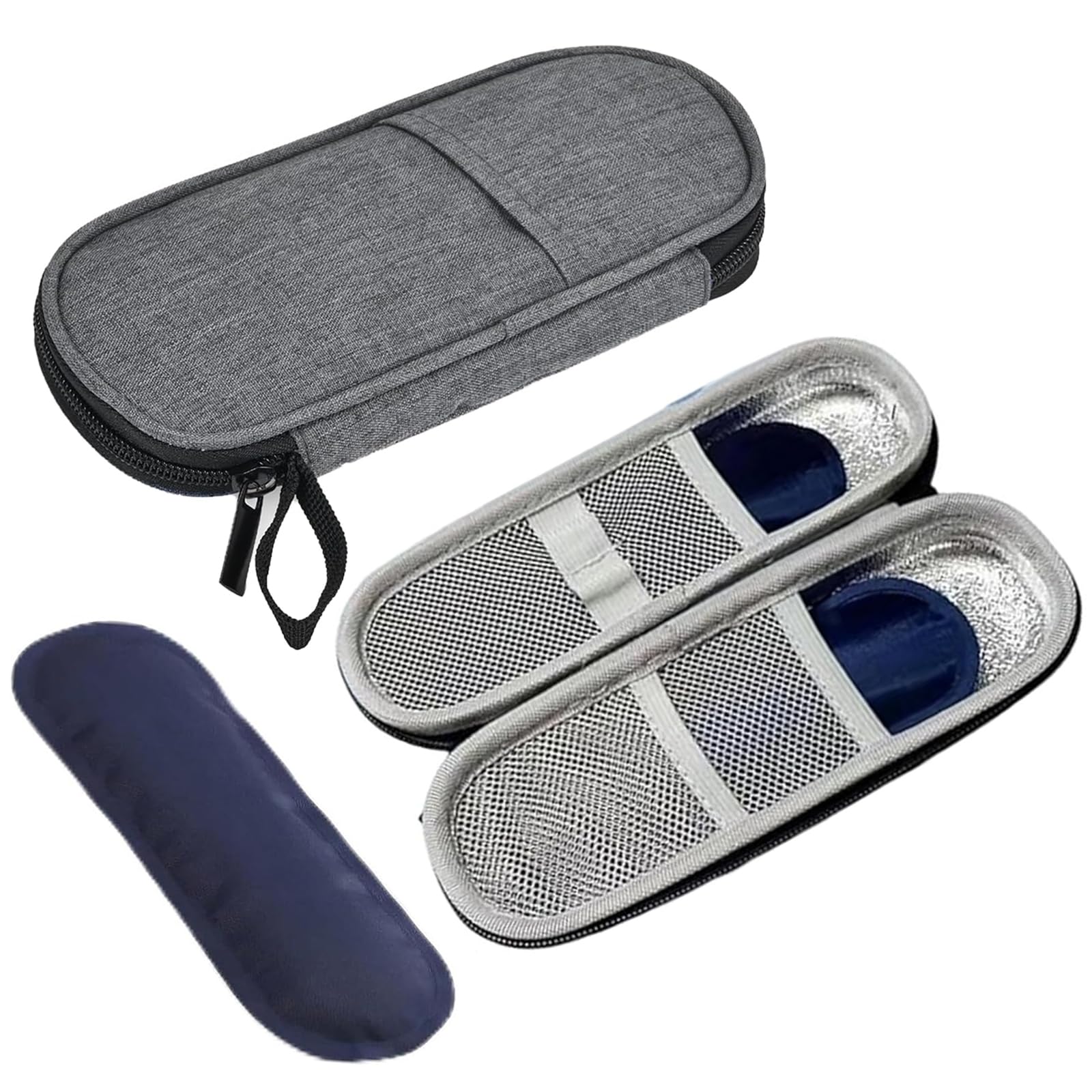 ARROMI Insulin Travel Case with Cooler Ice Pack for Diabetic Supplies and Medicine Storage