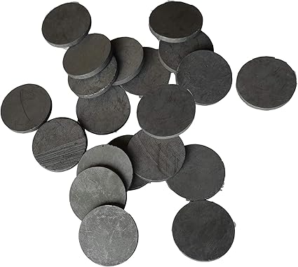 OTOOLWORLD 99.9/% Purity Graphite Ingot Block EDM Graphite Plate Milling Surface 40MMx5MM