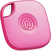Life360 Tile - Bluetooth Tracker, Keys Finder and Item Locator for Keys, Bags and More. Phone Finder. Both iOS and Android Compatible. 1-Pack (Pink Punch)