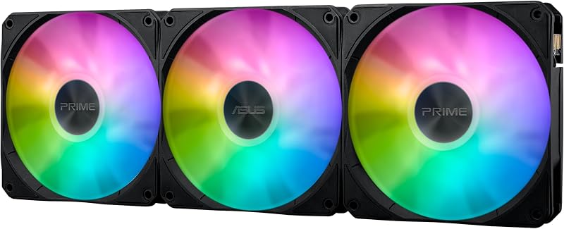 Prime LC 360 ARGB LCD - Sistema de arrefecimento líquido da CPU tudo-em-um com ecrã LCD, bomba Asetek de alto desempenho, motor robusto, ventoinhas conectáveis em cadeia