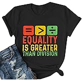 Black History Month Shirt for Women I Am Black History African American T-Shirt Juneteenth Tee Tops
