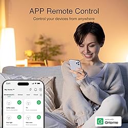GHome Smart Plug, WiFi Smart Plugs Work with Alexa