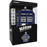 YAHTZEE: Doctor Who TARDIS 60th Anniversary | Collectible TARDIS Dice Cup | Dice Game Based on The Popular Science Fiction Te