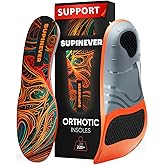 220+ lbs Plantar Fasciitis Insoles - High Arch Support - Pain Relief - Comfort and Stability - Work Boots and Shoes (L)