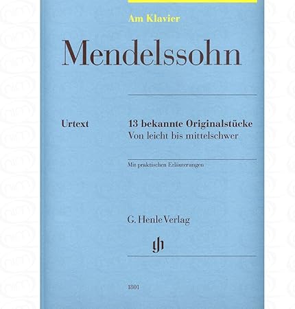 13 Bekannte Originalstuecke Arrangiert Fur Klavier Noten Sheetmusic Komponist Mendelssohn Bartholdy Felix Aus Der Reihe Am Klavier Amazon De Musikinstrumente