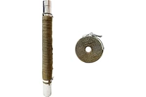 TAISOCA Stove Pipe Anti Scalding Chimney Webbing Hot Tent Protector with 2 Clamps