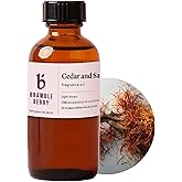 Bramble Berry Cedar and Saffron Fragrance Oil 2 oz | Rich Woodsy Scent with Patchouli, Sandalwood, Spices & Musk for Candle Making, Soap, Beard Oil & Lotion, Skin Safe, Vegan, Paraben & Phthalate Free