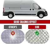 MaxEarn Internal Thermal Blind Set for Fiat Ducato 06-24 3Pcs Sunshade Cover view 4