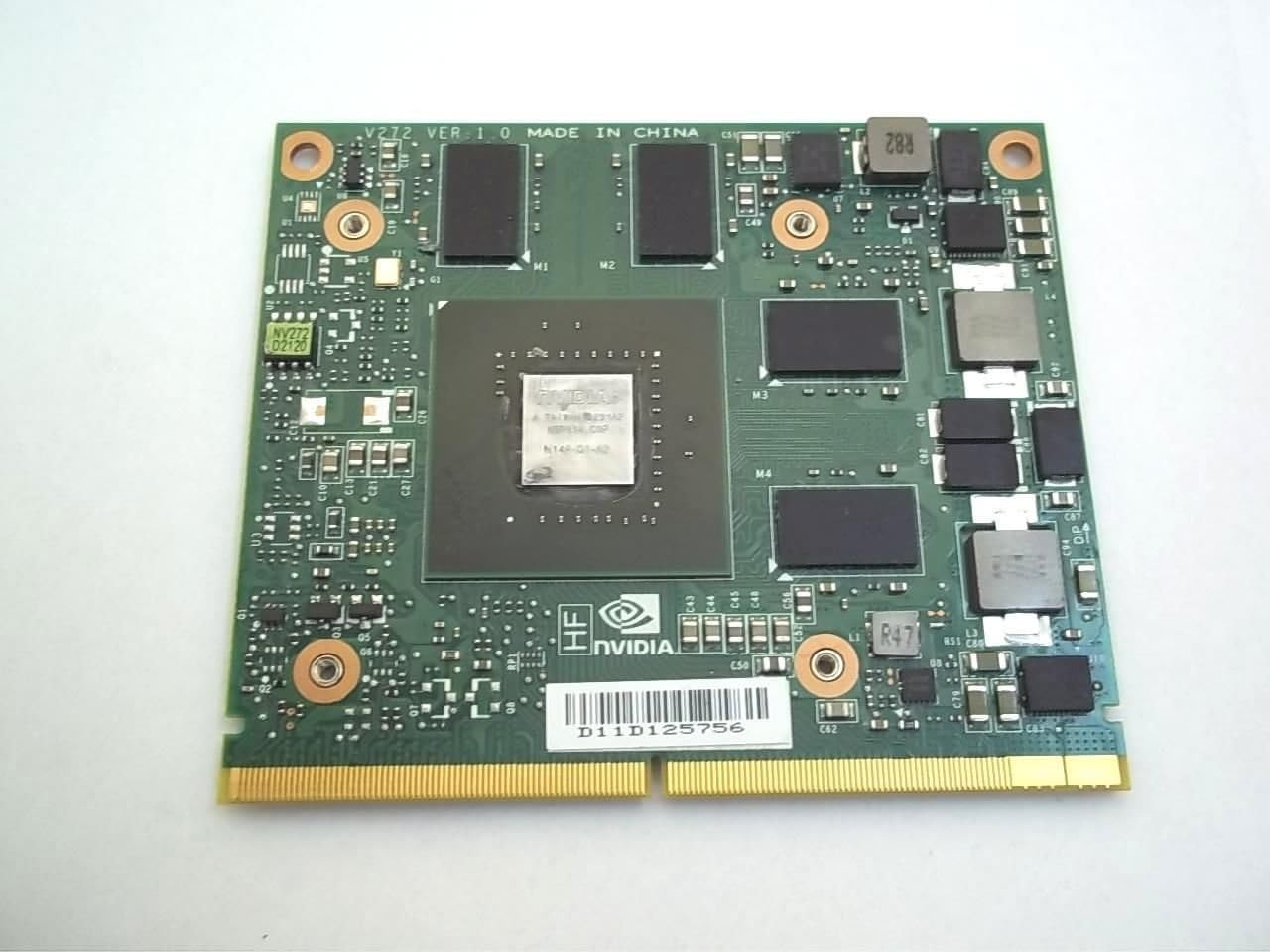 Amazon Com Dell Precision M4700 Nvidia Quadro K1000m 2gb Gddr3 Video Card Kkvmc Computers Accessories