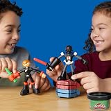 Play-Doh Star Wars Squish & Slice Lightsabers 10-cm Action Figure Set view 6