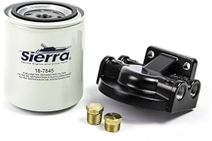 Sierra International 18-7775-1 3/8" Marine Aluminum Fuel Water Separator Kit