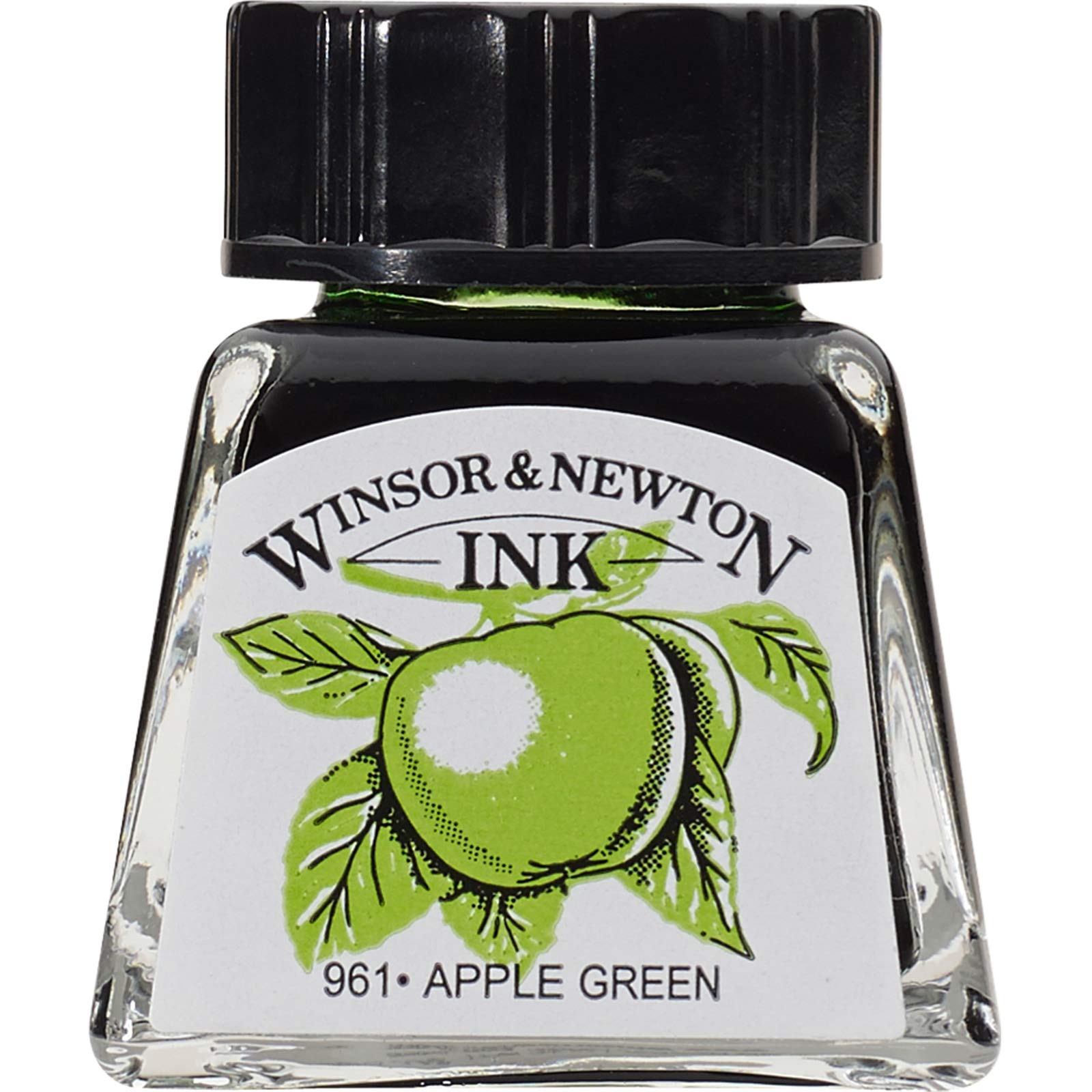 Winsor & NewtonDrawing Ink, 14ml Bottle, Apple Green