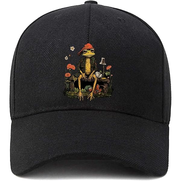 SHANVANKE Lucky Embroidered Baseball Cap - Adjustable Washed Cotton Hat For Men And Women, Black, One Size - View #5