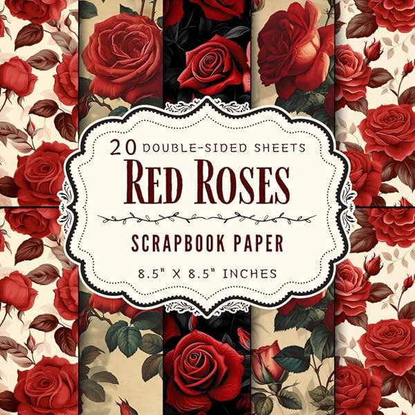 ローズページ Rose Basic 12 x 12 Paper Pack - Paper Rose - Scrapbook.com
