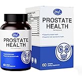 HUJ Prostate Health - Premium Saw Palmetto Capsules - Combined with Stinging Nettle, Lycopene Oil, Pumpkin Seed Oil - Supports Prostate Health & Male Reproductive Health* - 60 Softgels