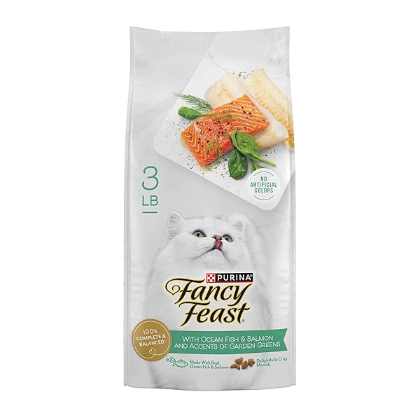 PURINA FANCY FEAST DRY CAT FOOD WITH OCEAN...