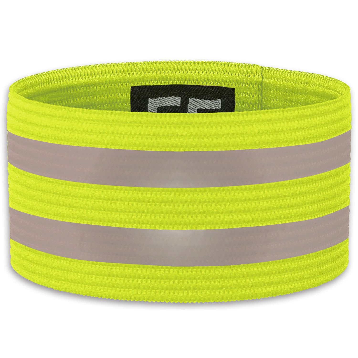 55 Sport Elasticated Reflective Armbands - Yellow - 2 Pack