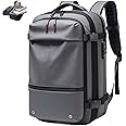 IKYWT Vacuum Backpack Travel, Airback Backpack with Vacuum Compression, 17”Laptop Expandable Carry on Backpack