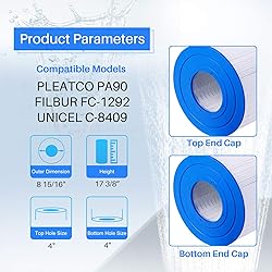 TOREAD Replacement for Pool Filter