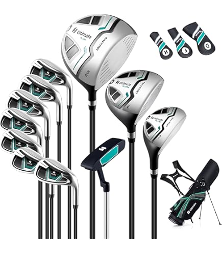 Ram Golf EZ3 Mens Golf Clubs Set with Stand Bag - Graphite