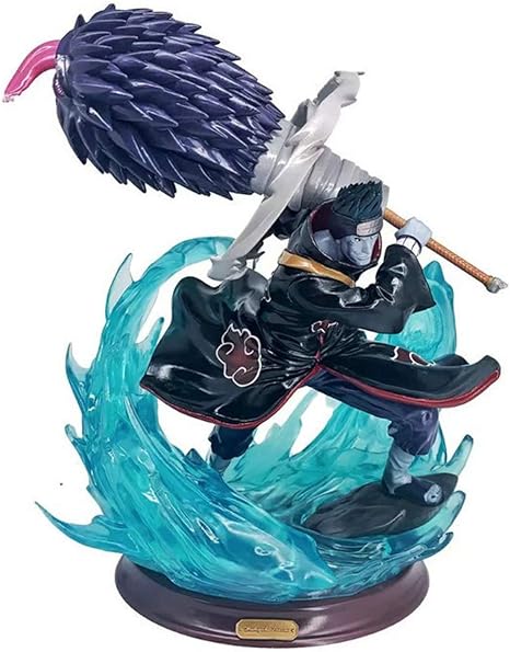 Amazon Com Naruto Shippuden Anime Model Samehada Hoshigaki Kisame Battle Form Gk Action Figure 33cm Pvc Statue Collectible Toy Home Improvement