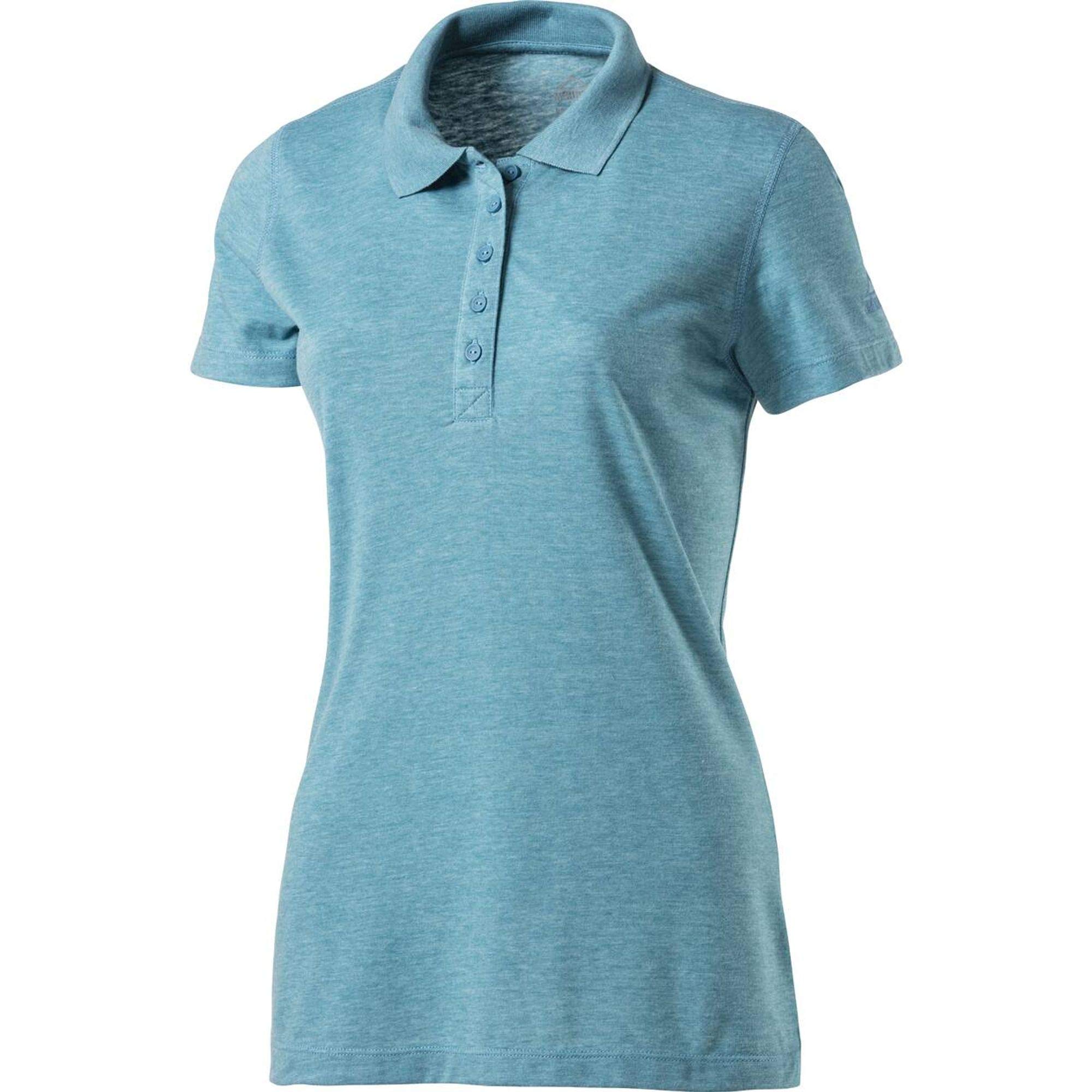 Mckinley Women Pellew Poloshirt - Melange/Blue, Size 50