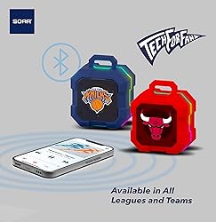 SOAR NBA Shockbox LED Wireless Bluetooth Speaker