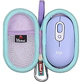 Mchoi Hard Case Compatible with Logitech POP Wireless Mouse, Case Only (Pruple)