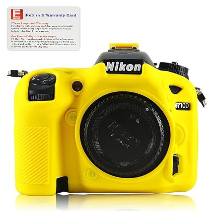 First2savvv XJPT-D7200GJ-13 amarillo cuerpo completo caucho de TPU ...