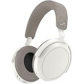 Sennheiser Momentum 4 Wireless Noise Cancelling Headphones - Bluetooth Headset for Crystal-Clear Calls with Adaptive Noise Cancellation, Over-Ear Headphones, 60h Battery Life, Folding Design, White