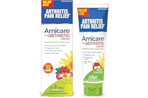 Boiron Arnicare Arthritis Cream for Pain Relief of Knees, Hands, Wrists, Elbows, Joints & Muscles – Quickly Absorbed & Fragrance-Free – 4.2 oz