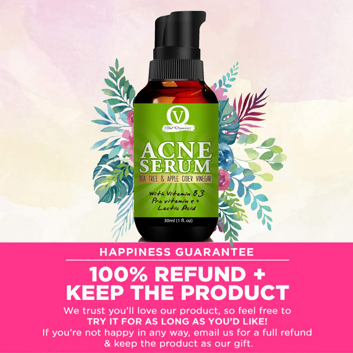 vital organics acne serum