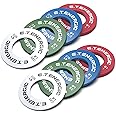 E.T.ENERGIC Fractional Weight Plates Set, Odorless Micro Weight Plates for Olympic Barbells for Change Plates Strength Training