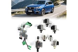 FIWARY 9PCS F1CJA RE0F10A JF011E CVT Transmission Valve Body Solenoids Kit Direct Fit OEM Replacement for Nissan Altima Sentra Dodge Models Transmissions Replace OE Part Smooth Shift Upgrade​