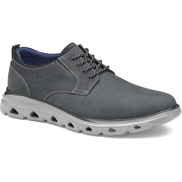 Amazon.com | Johnston & Murphy Men's Jenkins Plain Toe Shoe, Navy