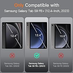 JETech Case for Samsung Galaxy Tab S9 FE+ / S9 FE